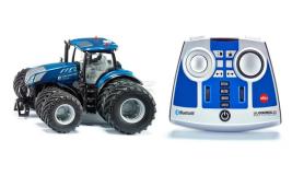 John Deere T7.315 s dvojitými koly, bluetooth ovládací aplikací a dálkovým ovládáním