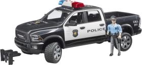 Policejní vůz RAM 2500, s policistou