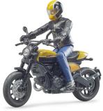 Scrambler Ducati s řidičem